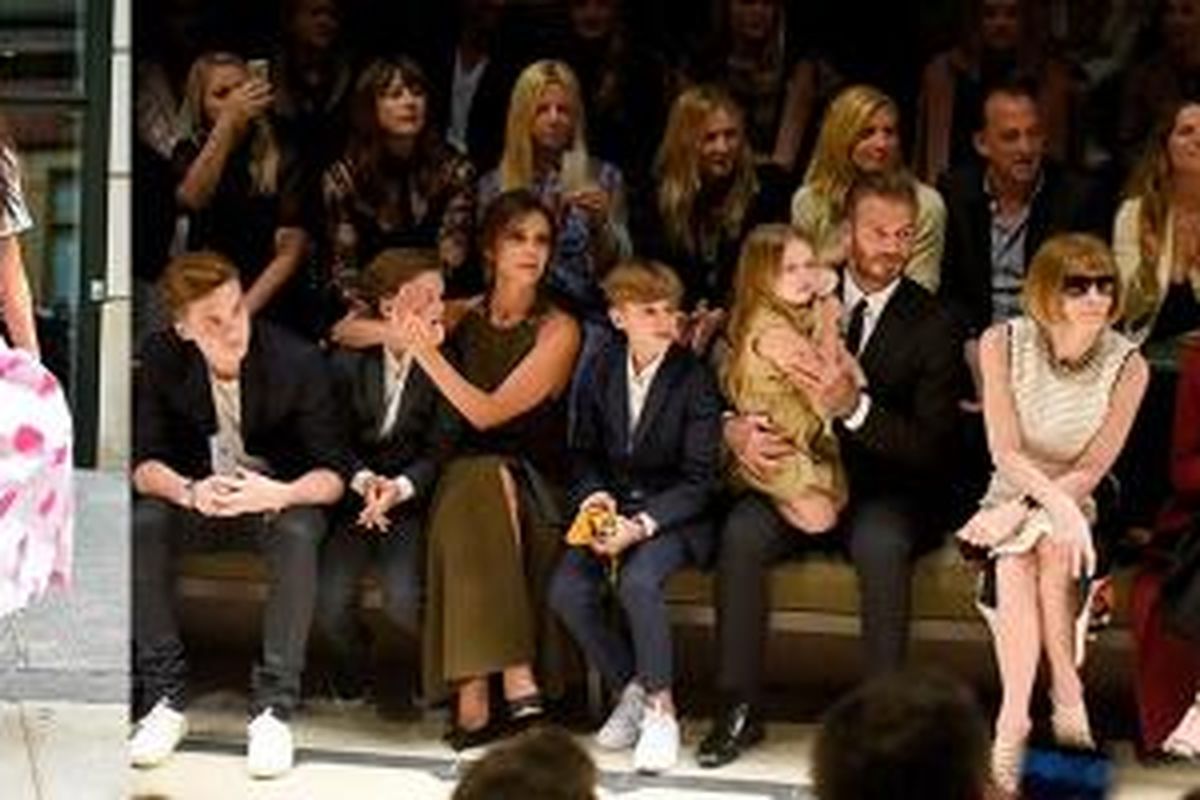 Dunia mode tidak dapat dipisahkan dari kehidupan Harper, putri bungsu Victoria dan David Beckham yang masih balita.