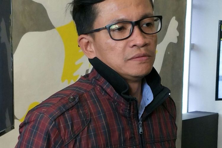 Direktur Eksekutif Amnesty Internasional Indonesia Usman Hamid, Jakarta, Rabu (22/2/2018).