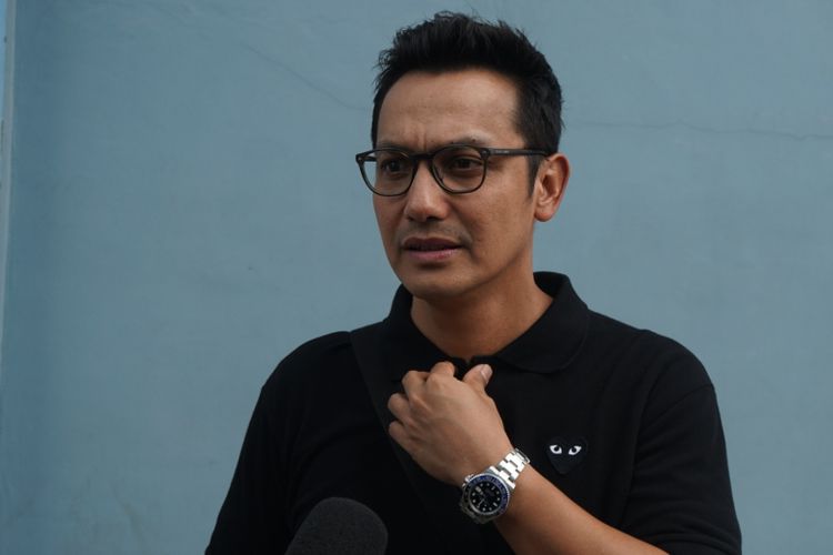 Artis peran Gunawan Sudrajat saat ditemui di kawasan Mampang, Jakarta Selatan, Senin (1/10/2018).