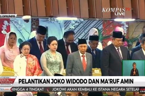 Megawati dan SBY Bersamaan Masuk ke Ruang Pelantikan, tapi Beda Lift