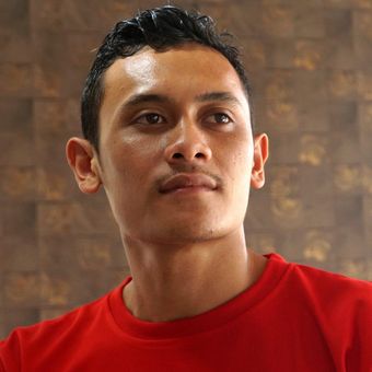 Atlet panjat tebing Indonesia, Veddriq Leonardo.