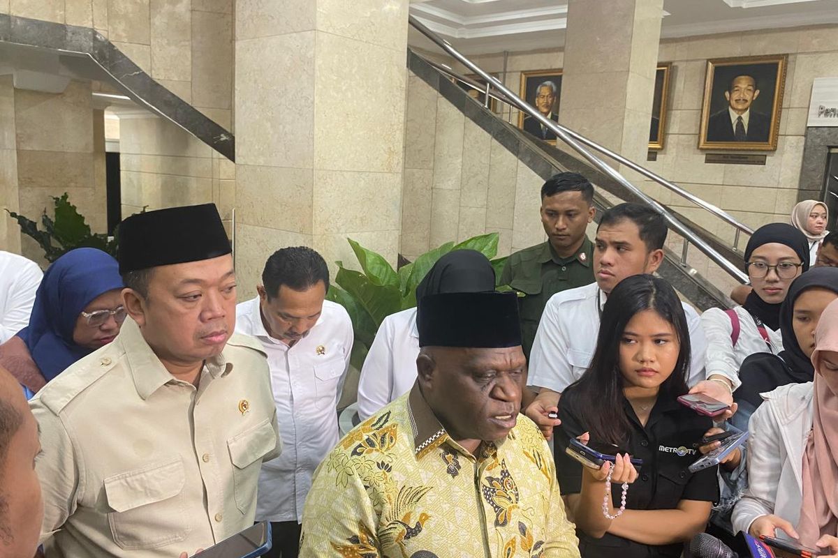 Temui Menteri ATR/BPN, Natalius Pigai Singgung Penyelesaian Sengketa Tanah Tanpa Langgar HAM 