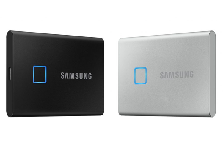 Samsung SSD Portabel T7 Touch.