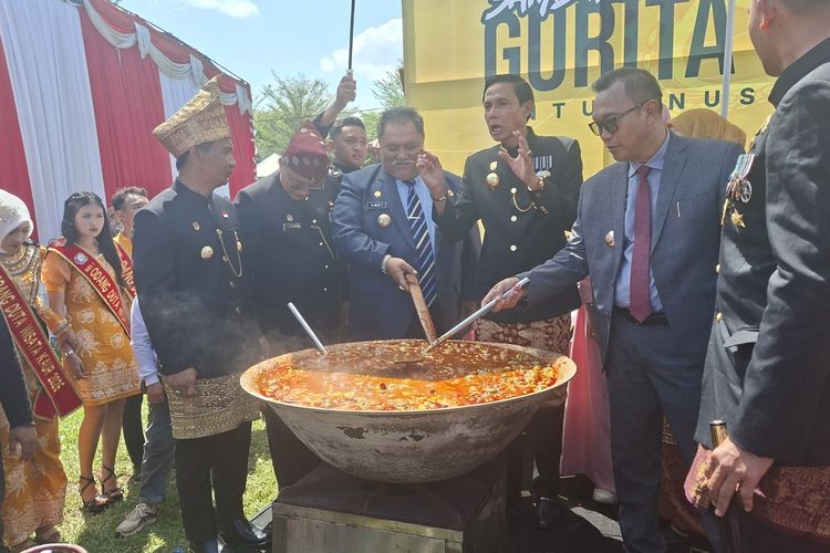 Kolaborasi Pemda Kaur-Muara Enim lewat Sepiring Gurita Sambal Langat....