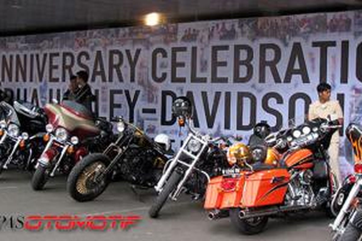 Komunitas Harley-Davidson di Indonesia.