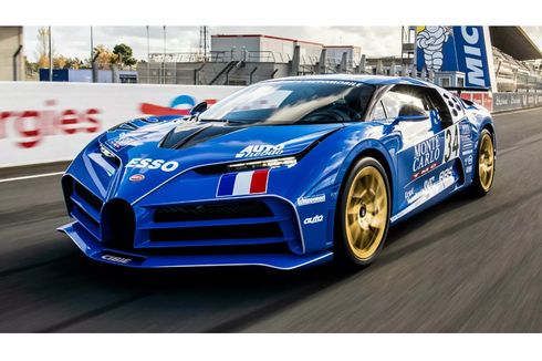 Bugatti Centodieci Diubah Jadi Mobil Balap 24 Hours of Le Mans