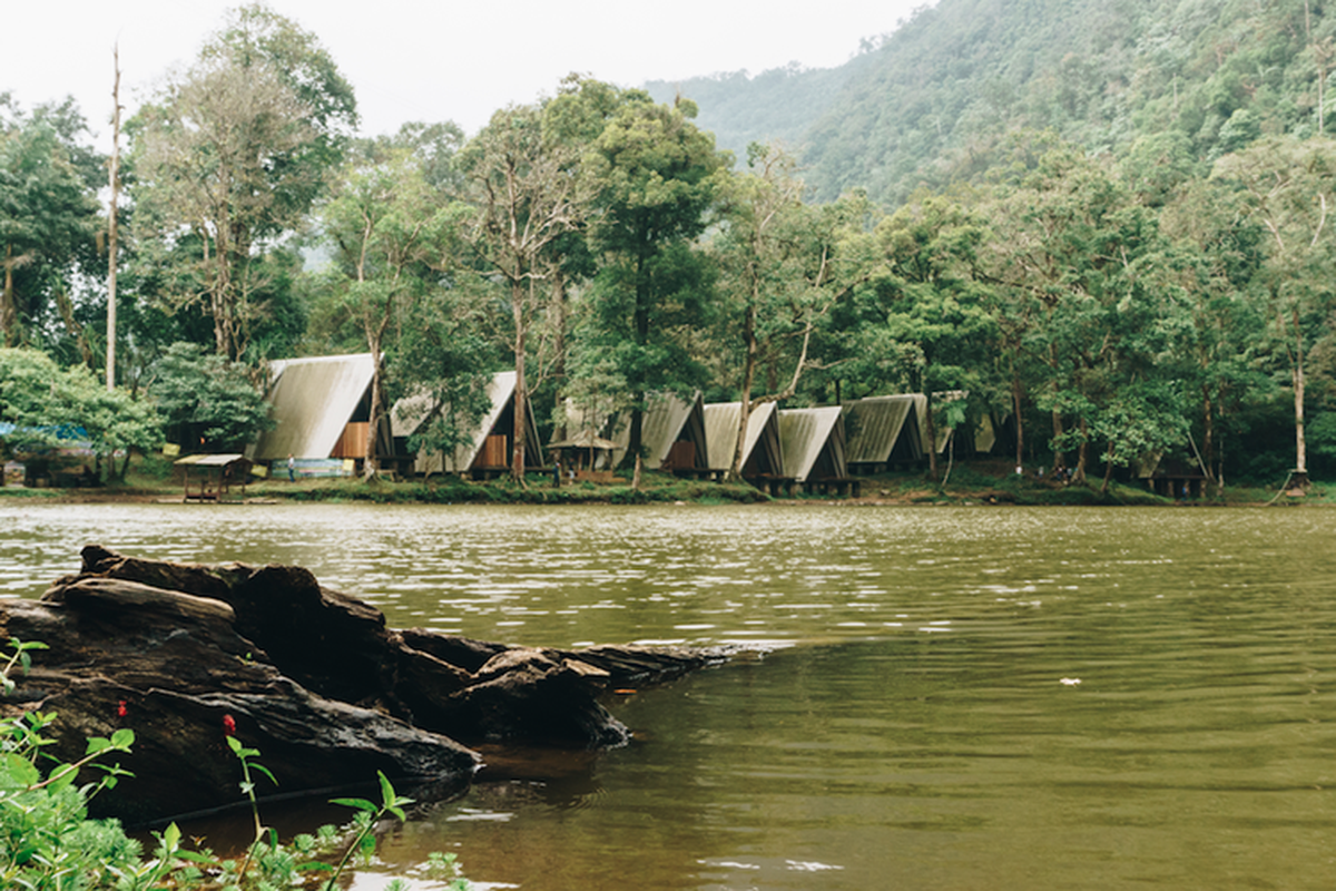 Telaga Warna di Bogor 