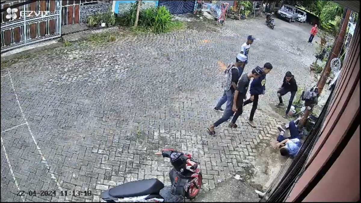 5 Remaja yang Videonya Viral Usai Aniaya Pelajar SMP di Makassar Ditangkap