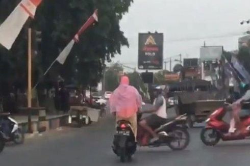 Jangan Lakukan Gerakan Berdiri Saat Naik Motor