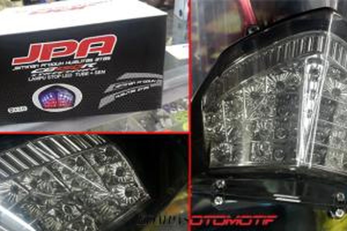 Lampu belakang Honda CB 150R Streetfire merek JPA.
