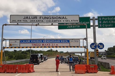 Jalan Tol Japek II Selatan Siap Dibuka, Layani Arus Balik Lebaran 2023