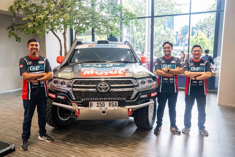 Tim balap reli Jejelogy GHP akan mengikuti Asia Cross Country Rally (AXCR) 2024