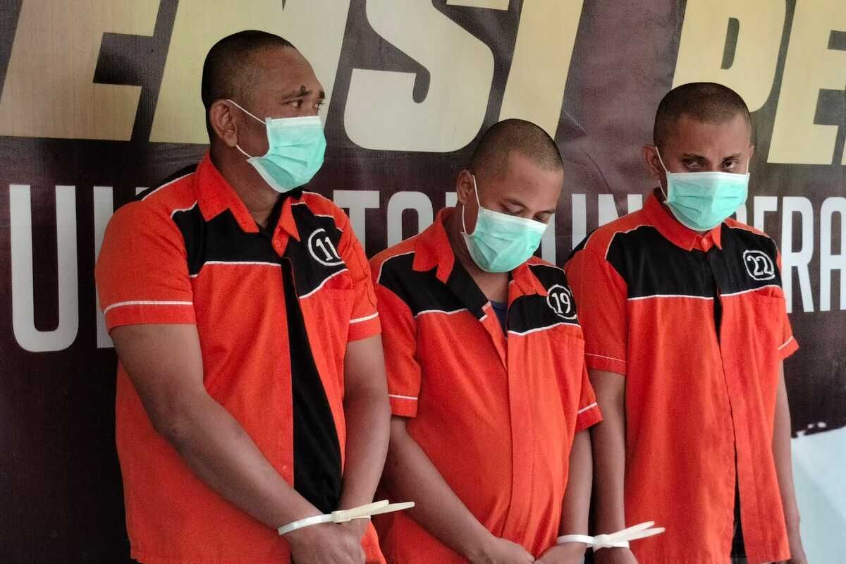 3 polisi gadungan ditangkap Polres Tanjung Perak Surabaya