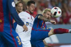 Messi Hanya Kenakan Celana Dalam Usai Barcelona Kalahkan Sevilla