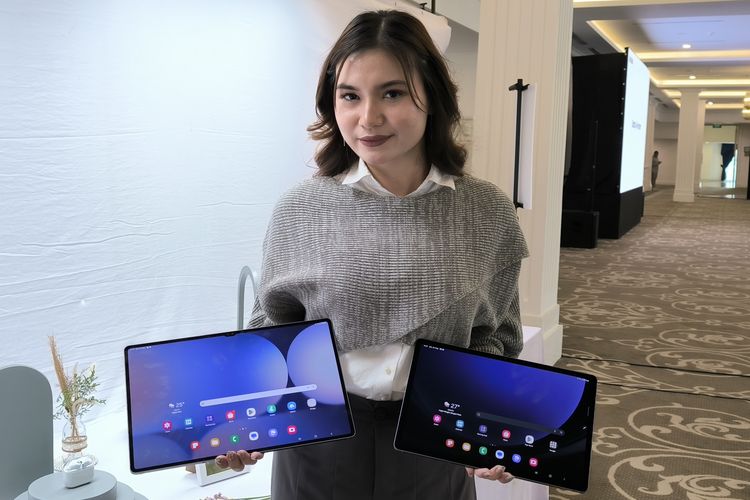 Tablet Samsung Galaxy Tab S10 Plus dan Samsung Galaxy Tab Ultra resmi diluncurkan di Indonesia, Kamis (26/9/2024).