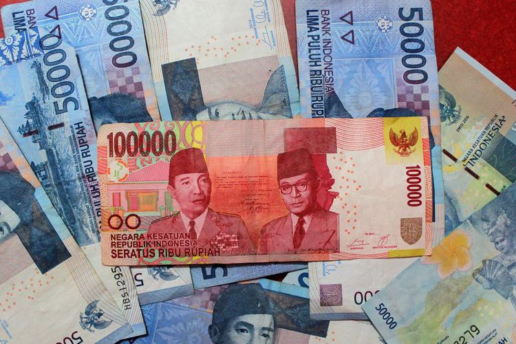 Ilustrasi rupiah, uang rupiah.