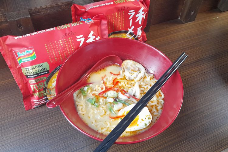 Tori Miso Ramen di Yatai Ramen Indomie Chillax Sudirman.