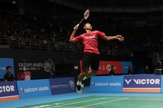 Indonesia Open 2018, Tommy Sugiarto Melaju ke Perempat Final