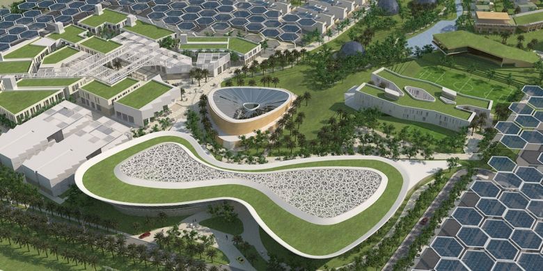Dubai Sustainable City mengusung konsep pengembangan hijau. Energi yang dapat dihemat sebesar 60 persen dan konsumsi air 30 persen.