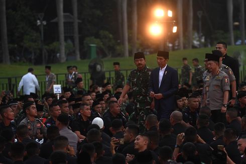 Presiden Ucapkan Terima Kasih untuk TNI-Polri yang Bersinergi Amankan Pemilu