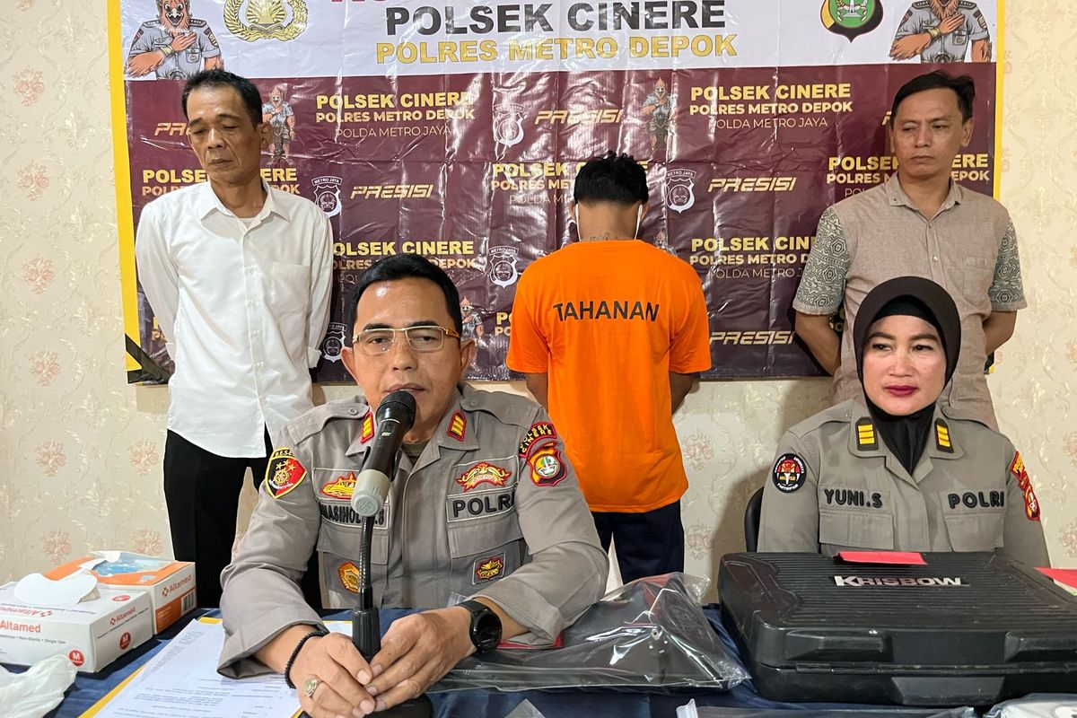 Gasak Laptop hingga Kamera Polaroid, Maling Rumah Kosong di Depok Ditangkap
