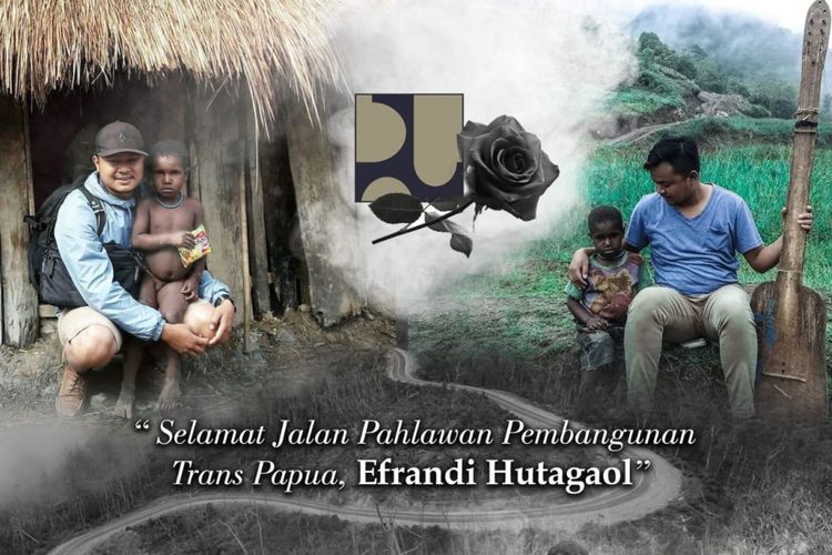 Ucapan selamat jalan terhadap Efrandi Hutagaol