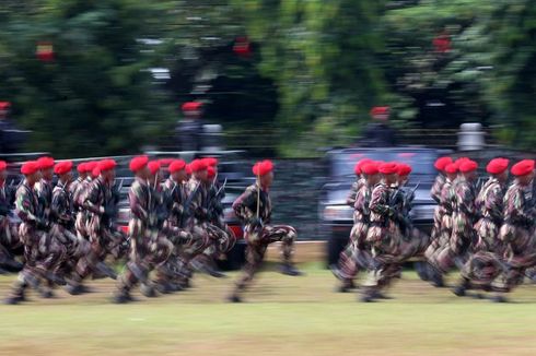 Mengenal Makna Baret Merah Kopassus