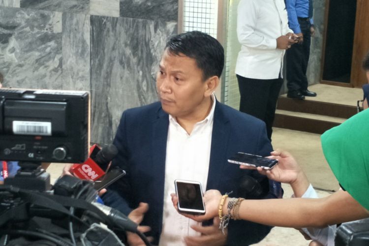 Wakil Ketua Badan Pemenangan Nasional (BPN) Mardani Ali Sera saat ditemui di Kompleks Parlemen, Senayan, Jakarta, Selasa (8/1/2019). 