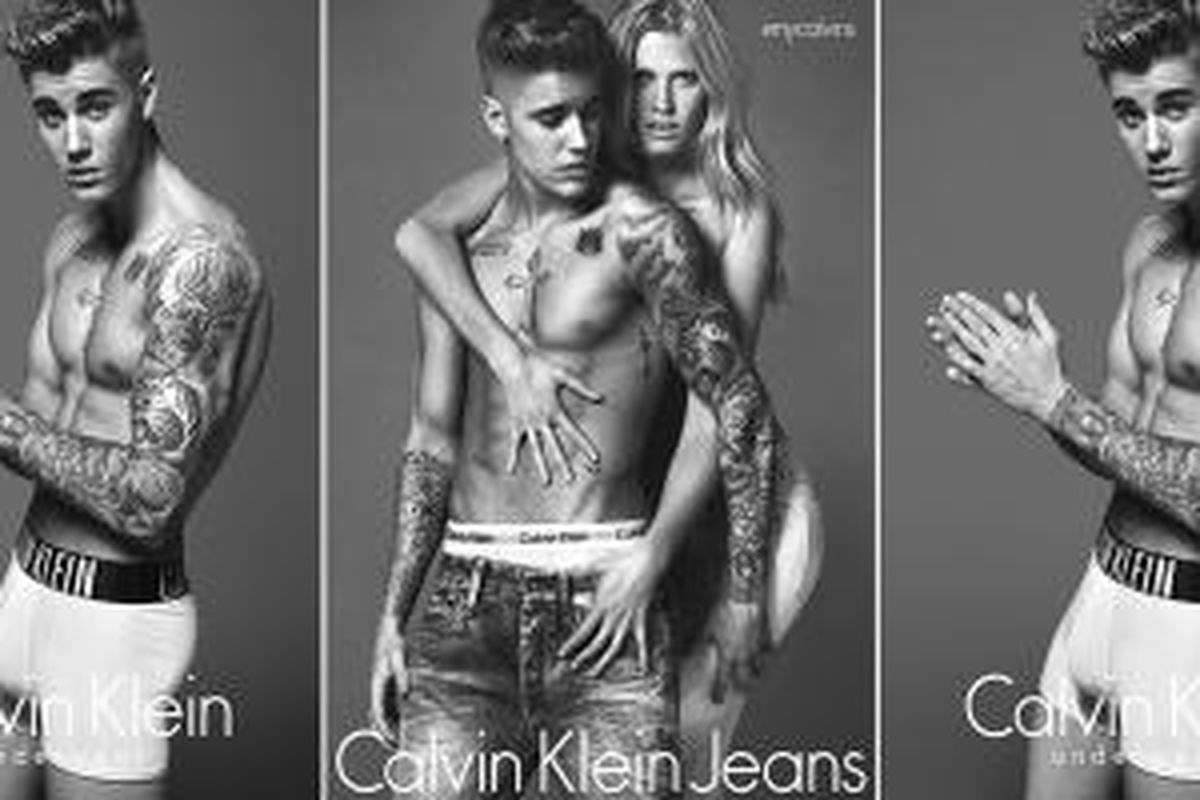 Calvin Klein Underwear (CK Underwear) baru saja merilis kampanye iklan terbarunya dengan menggandeng Justin Bieber dan supermodel asal British, Lara Stone sebagai model. 