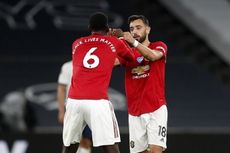 Kali Pertama, Kombinasi Pogba-Bruno Fernandes Selamatkan Man United