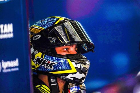 Karel Abraham Tetap Pakai Helm Indonesia di GP Catalunya