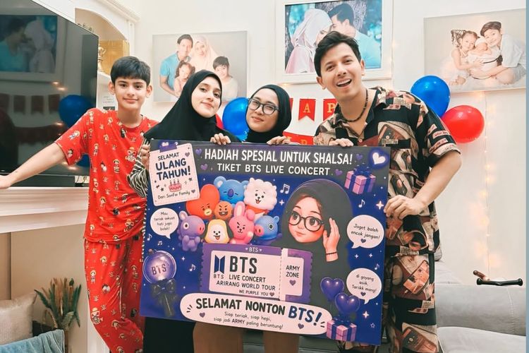 Karyawan Ultah, I Fairuz A Rafiq dan Sonny Septian Hadiahkan Tiket BTS