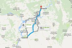 Bus Penumpang Jarak Jauh Tabrak Truk di Rusia, 13 Tewas