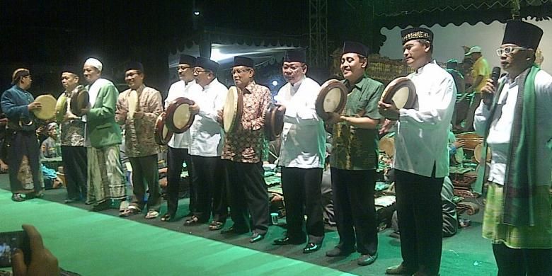 Lanching sukses Muktamar NU ke-33 di PWNU Jatim.