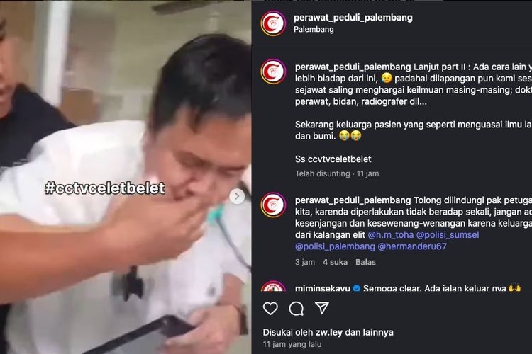 Aksi keluarga pasien yang marah terhadap seorang dokter di Rumah Sakit Umum Daerah (RSUD) Sekayu, Kabupaten Musi Banyuasin (Muba), Sumatera Selatan viral di media sosial.