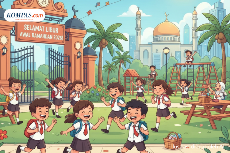 Jadwal Libur Sekolah 2026 Siswa SD-SMA, Bakal 2 Minggu  Liburan