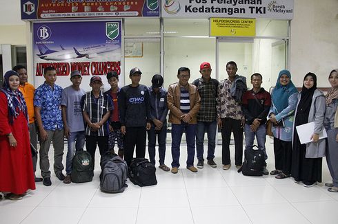 Kabur dari Malaysia, 8 TKI Kelaparan di Hutan hingga Dipulangkan ke Aceh