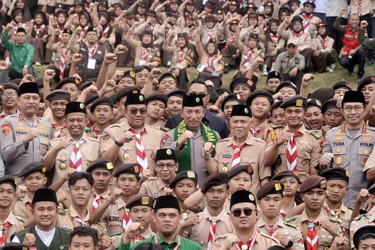 Kapolri Dorong Pramuka PUI Bentuk Karakter Kebangsaan Generasi Muda