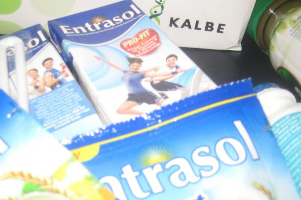 Produk-produk nutrisi buatan PT Kalbe Farma Tbk (Kalbe). Berdiri sejak 1966, Kalbe saat ini memiliki empat divisi produksi yakni obat resep, produk kesehatan yang menangani obat bebas dan minuman energi dan siap saji, nutrisi, dan divisi distribusi.