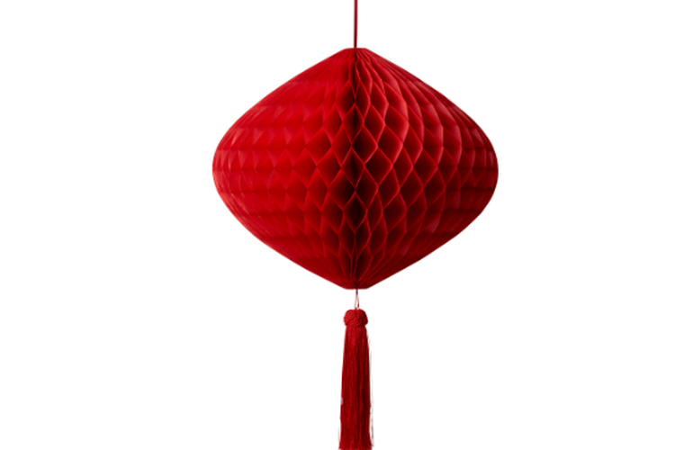 Lampion dari koleksi spesial Imleks, FOSSTA yang dirilis oleh IKEA