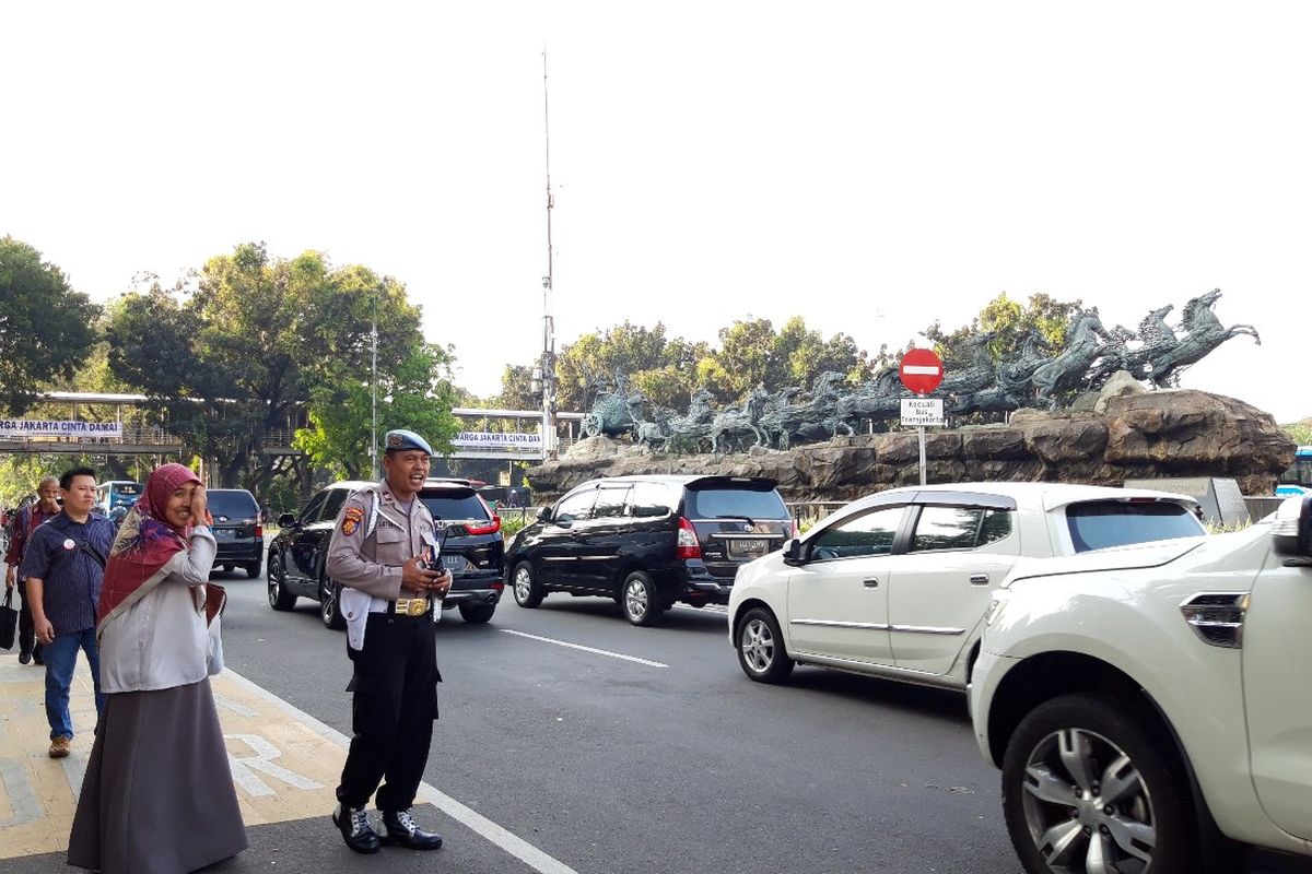 Jalan Medan Merdeka Barat kembali dibuka, Selasa (25/6/2019)