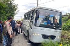 Bus Pengangkut 28 Anak Sekolah di Taput Terbalik, 1 Pelajar Tewas