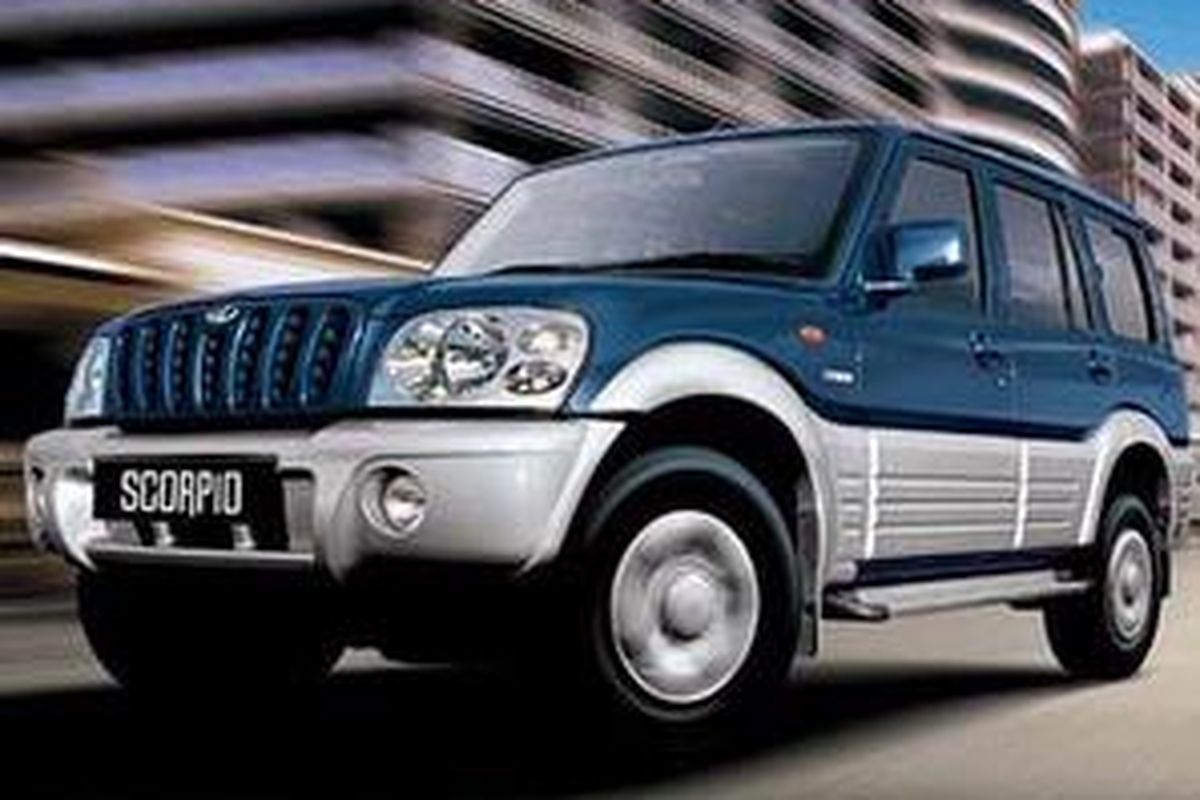 Mahindra Scorpio, SUV buatan yang akan menembus pasar Amerika Serika.