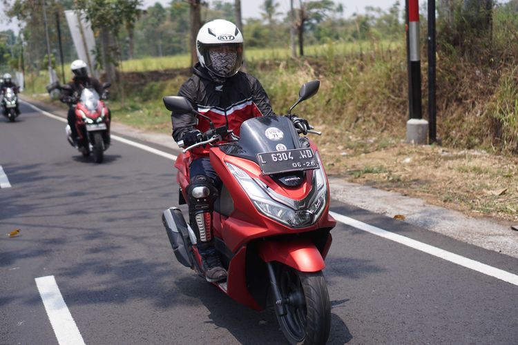 Test ride Honda PCX 160 pada rute Malang-Bromo