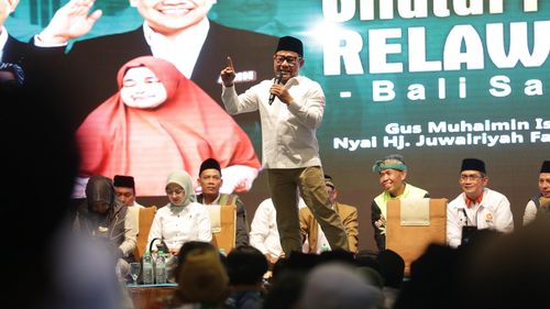 Di Bali, Cak Imin Sebut Anies Kerap Difitnah Intoleran