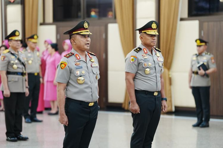 Wakapolda Metro Jaya Dekananto Eko Purwono Naik Pangkat Jadi Bintang 2