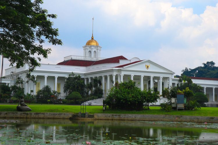 The Presidential Palace in Bogor, West Java