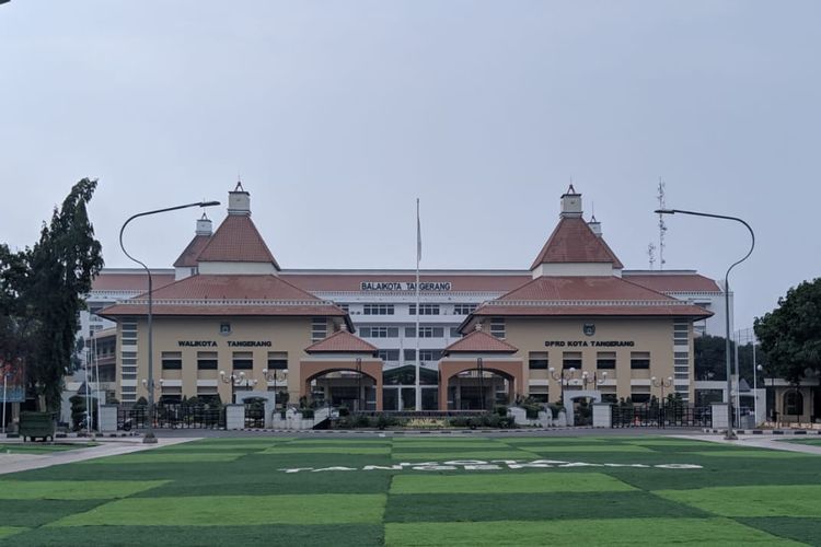 Kantor Pusat Pemerintah Kota Tangerang, Kamis (21/11/2019)