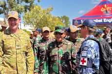 Militer Indonesia Latihan Penanggulangan Bencana Bersama Australia dan AS