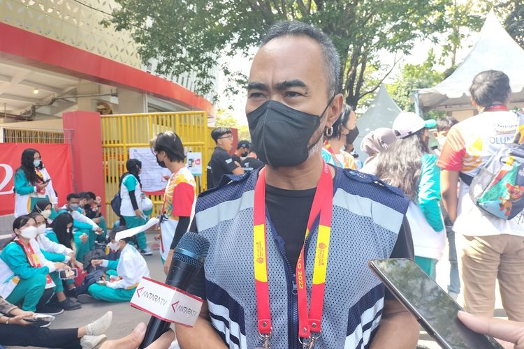 Creative Director ASEAN Para Games 2022, Eko Supriyanto atau Eko Pece menjelaskan konsep ASEAN Para Games 2022.